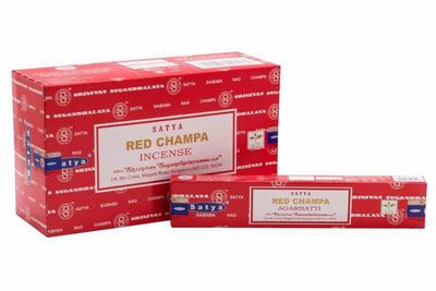 Nag Champa Wierook satya red champa 15g