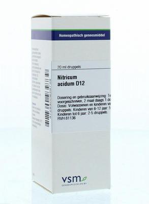 Vsm Nitricum Acidum D12 20Ml vsm kopen in de aanbieding Vsm Nitricum Acidum D12 20Ml vsm kopen in de aanbieding