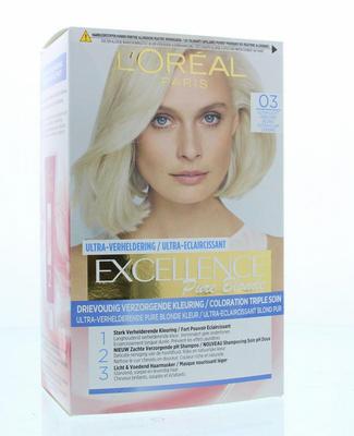 Loreal Excellence Blond 03 Asblond 1Set loreal kopen in de aanbieding Loreal Excellence Blond 03 Asblond 1Set loreal kopen in de aanbieding