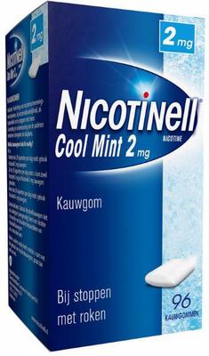 Nicotinell Kauwgom cool mint 2 mg 96st