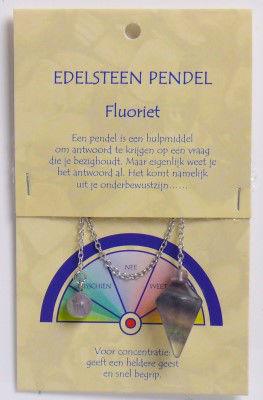 Steengoed Pendel Fluoriet 1St steengoed kopen in de aanbieding Steengoed Pendel Fluoriet 1St steengoed kopen in de aanbieding