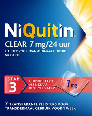 Niquitin Stap 3 7 mg 7st