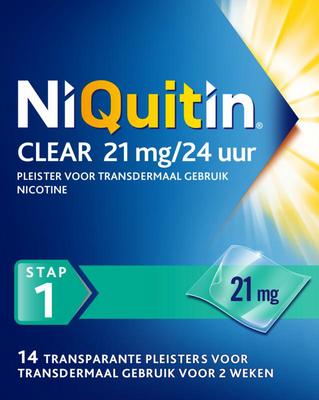 Niquitin Stap 1 21 mg 14st