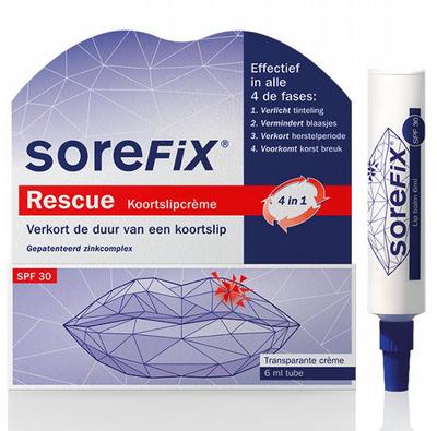 Sorefix Rescue koortslipcreme tube 6ml