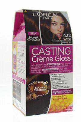 Loreal Casting Creme Gloss 432 Toffee Coffee 1Set loreal kopen in de aanbieding Loreal Casting Creme Gloss 432 Toffee Coffee 1Set loreal kopen in de aanbieding
