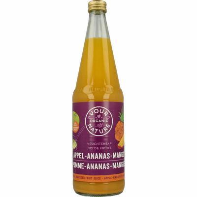 Your Organic Nat Vruchtensap Appel Ananas Mango 700Ml your organic nat kopen in de aanbieding Your Organic Nat Vruchtensap Appel Ananas Mango 700Ml your organic nat kopen in de aanbieding