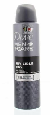 Dove Deodorant spray men invisible dry actie 150ml