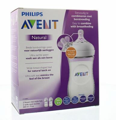 Avent Zuigfles Natural 260 Ml Inclusief Speen 2St avent kopen in de aanbieding Avent Zuigfles Natural 260 Ml Inclusief Speen 2St avent kopen in de aanbieding