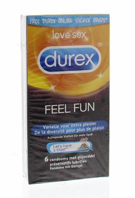 Durex Feel Fun 6St durex kopen in de aanbieding Durex Feel Fun 6St durex kopen in de aanbieding
