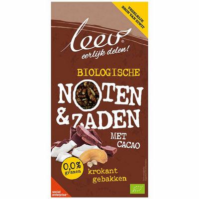 Leev Bio Krokant Gebakken Noten Zaden Cacao Kokos 250G leev kopen in de aanbieding Leev Bio Krokant Gebakken Noten Zaden Cacao Kokos 250G leev kopen in de aanbieding