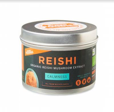 Superfoodies Reishi mushroom extract powder bio 60g