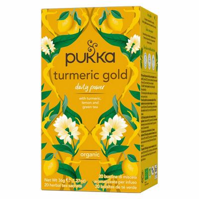 Pukka Org. Teas Turmeric gold bio 20st