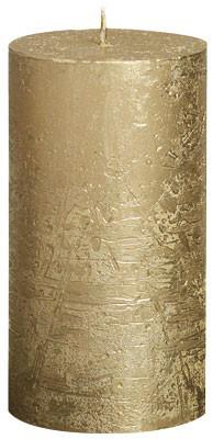 Bolsius Stompkaars Rustiek Metallic Goud 13068 1St bolsius kopen in de aanbieding Bolsius Stompkaars Rustiek Metallic Goud 13068 1St bolsius kopen in de aanbieding