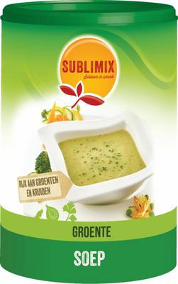 Sublimix Tuinkruidensoep Glutenvrij 420G sublimix kopen in de aanbieding Sublimix Tuinkruidensoep Glutenvrij 420G sublimix kopen in de aanbieding