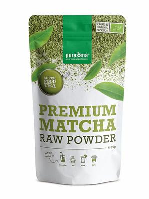 Purasana Matcha premium poeder/poudre vegan bio 75g