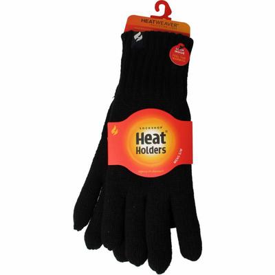 Heat Holders Mens cable gloves navy maat S/M 1paar